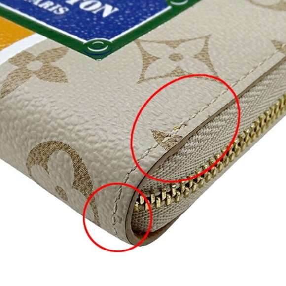 LOUIS VUITTON Beige Wallet - Picture 9 of 11